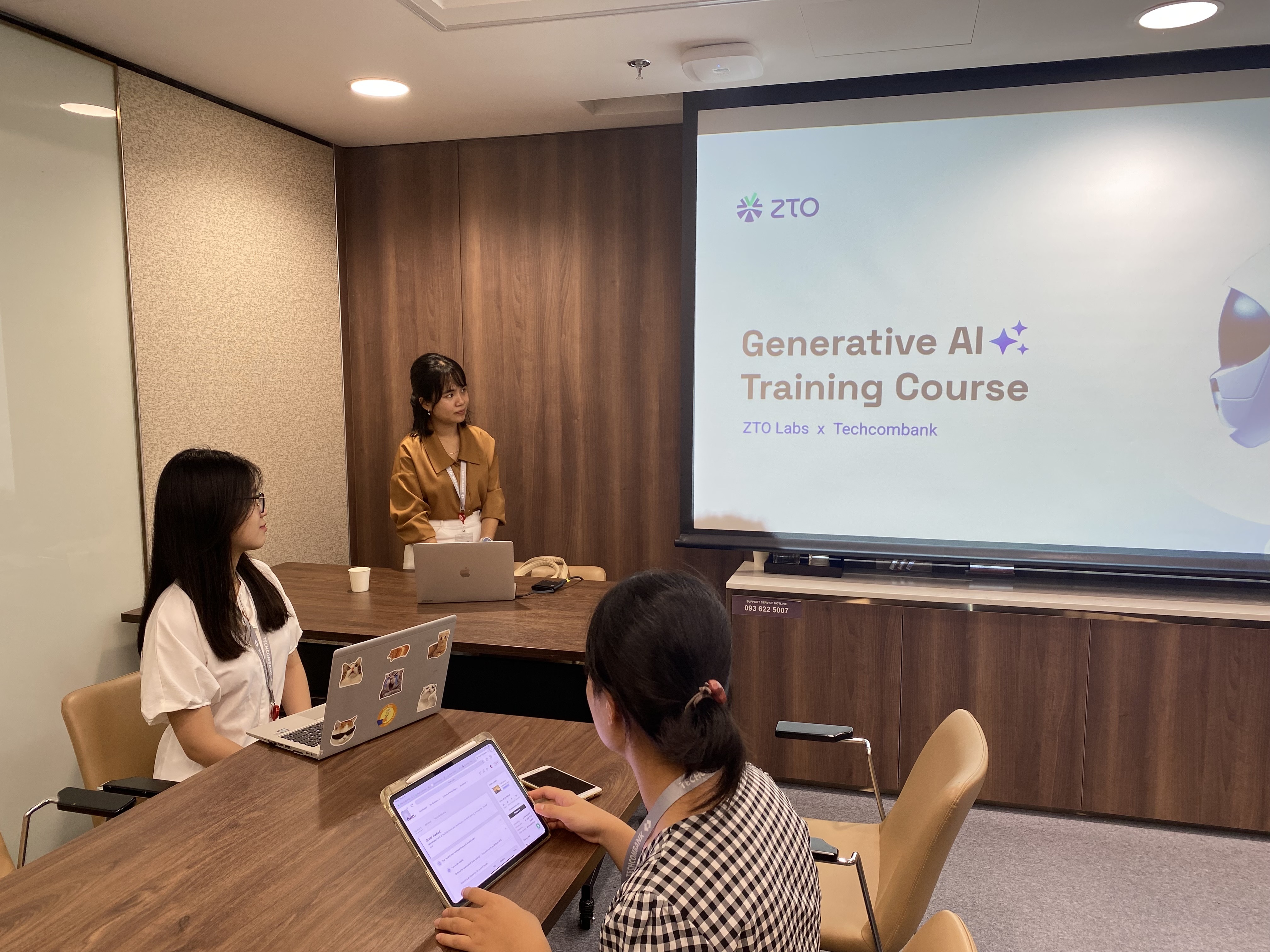 ZTO training at Techcombank